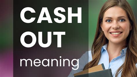 cash out definition